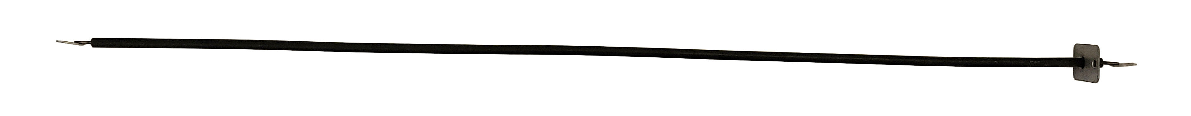 American Wyott / APW Wyott Heat Lamp Food Warmer Replacement Elements (38-085-06) - (2x) Straight Push-in Male Quick Connect Terminals 550W @ 120V, 38-1/8" Length