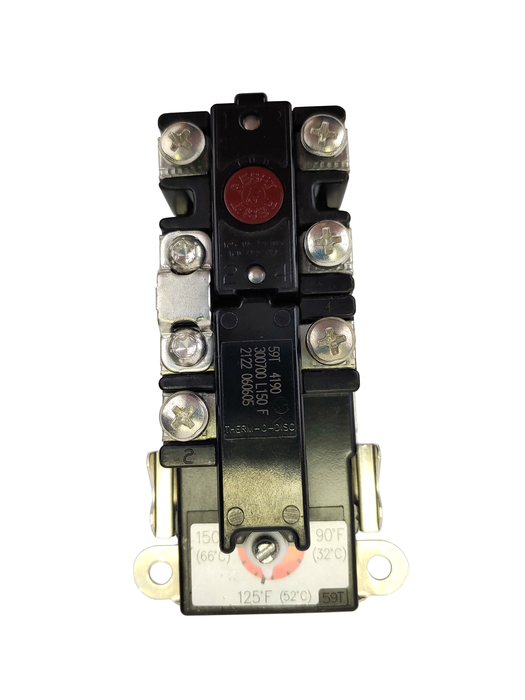 Therm Coil 66T-59T-4190 Electric Water Heater 90°-150°F Double-Throw Thermostat With 170°F High Limit Combo