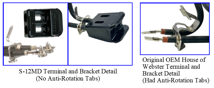 Model S-12MD: House of Webster Country Charm Stove Model R59 Equivalent Replacement 6" Surface Element For Ranges/Ovens, 1,250W @ 240V