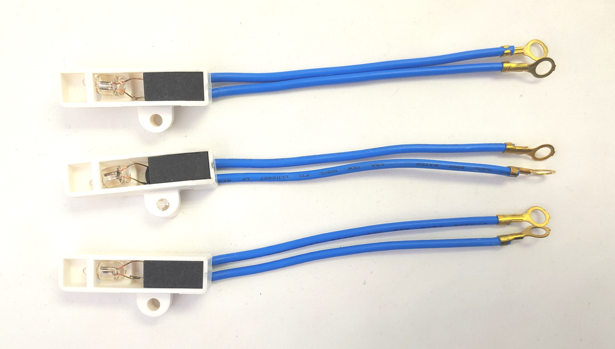 120V - 277V AC Pilot Light 3-Pack, For Mechanical Thermostats