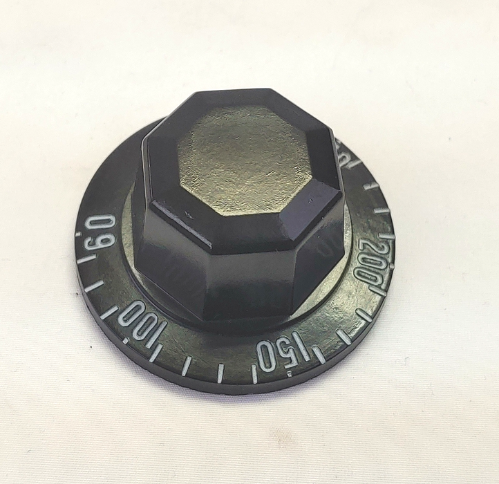 60°-250°F Black Replacement Dial For D1 Model Thermostats