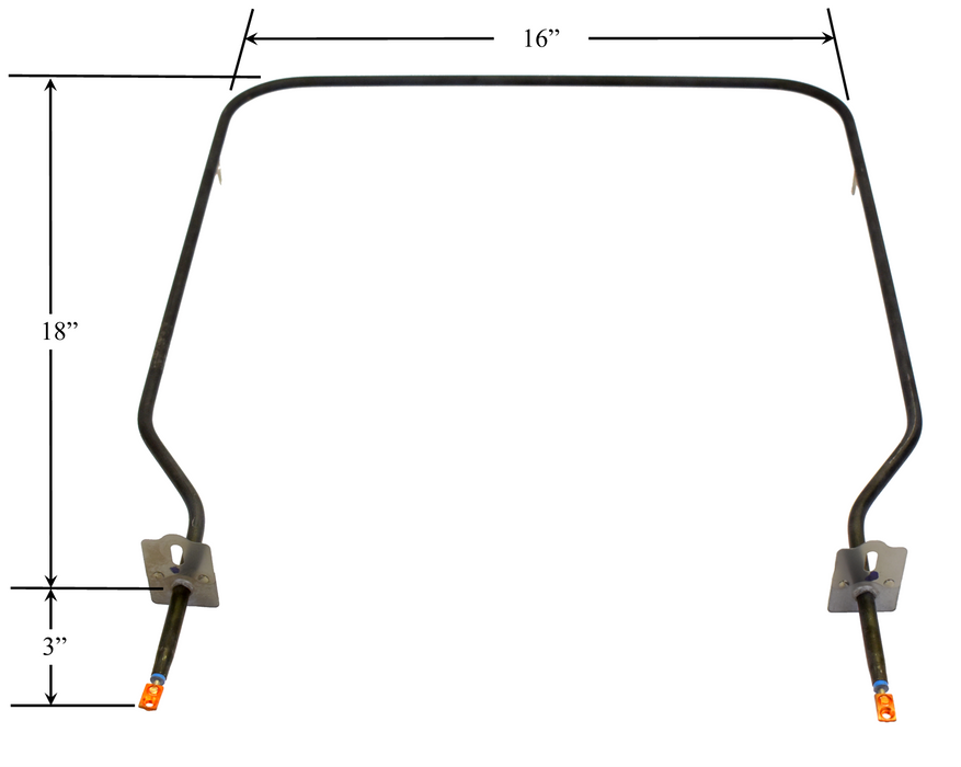 Model TC-550: Modern Maid 74-6-99, 74-6-121 Equivalent Range/Oven Bake Replacement Element, 2,600W @ 240V