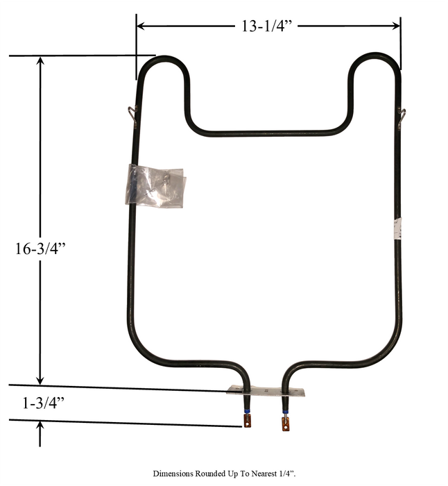 Model TC-594: Waste King 100271 Equivalent Range/Oven Bake Replacement Element, 3,000W @ 250V