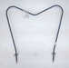 Model TC-629: Straight #8-32 Screw-In Terminals - Whirlpool 5308003347 / 834679 Range/Oven Bake Replacement Element, 2,400W @ 250V