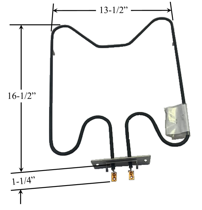 Model TC-645: Frigidaire / Westinghouse 5300210981 Equivalent Range/Oven Bake Replacement Element, 2,700W @ 250V