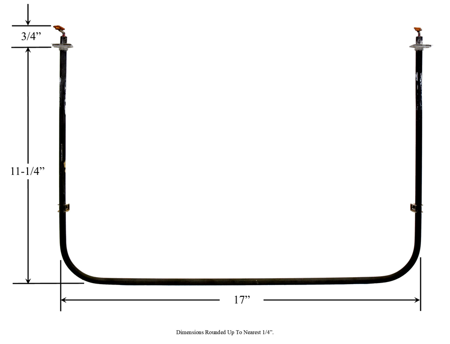 Model TC-665: Frigidaire / Tappan 221T010P06 Equivalent Range/Oven Bake Replacement Element, 1,500W @ 120V