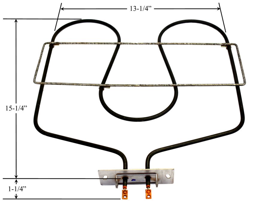 Model TC-676: Frigidaire / Westinghouse: 5300210931 Equivalent Universal Range/Oven Broil Replacement Element, 2,800W @ 250V
