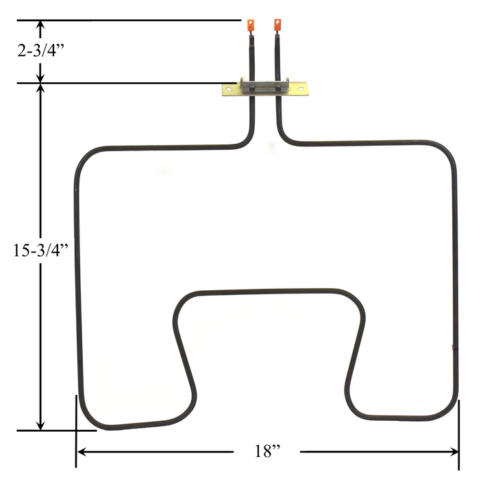 Model TC-716: Frigidaire 5300207513 Equivalent Range/Oven Bake Replacement Element, 3,000W @ 250V