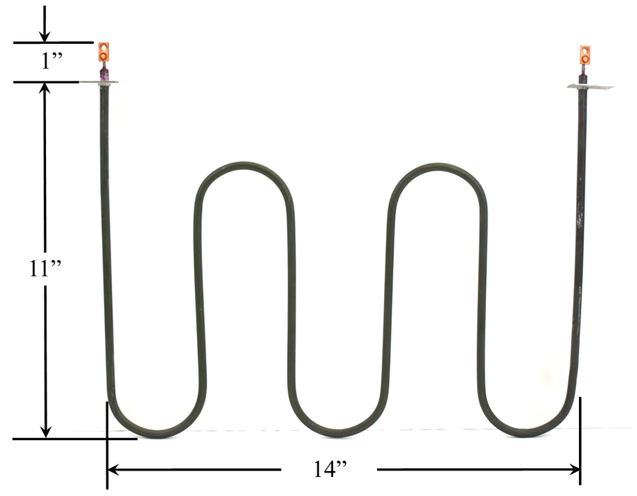Model TC-826: Modern Maid 74-06-136 Equivalent Range/Oven Broil Replacement Element, 2,500W @ 250V