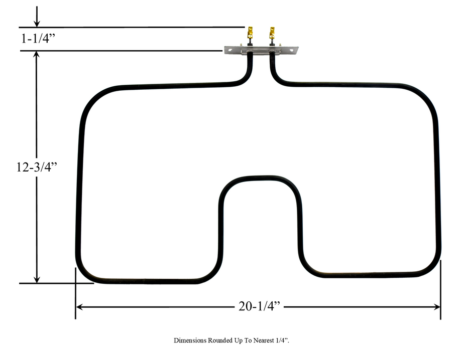 Model TC-960: Frigidaire 5307526489 Equivalent Range/Oven Bake Replacement Element, 2,400W @ 240V