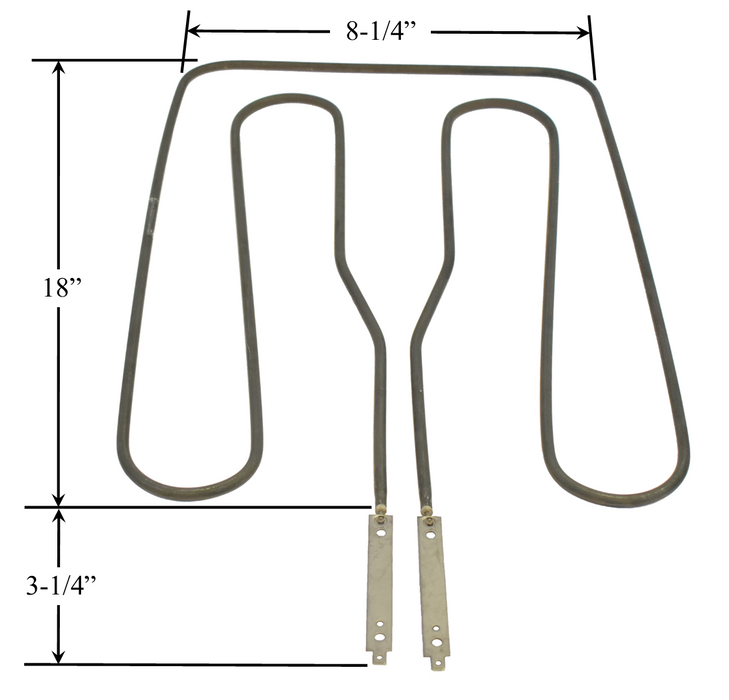 Model TC-971: Frigidaire 5307524074 Equivalent Range/Oven Broil Replacement Element, 3,600W @ 240V