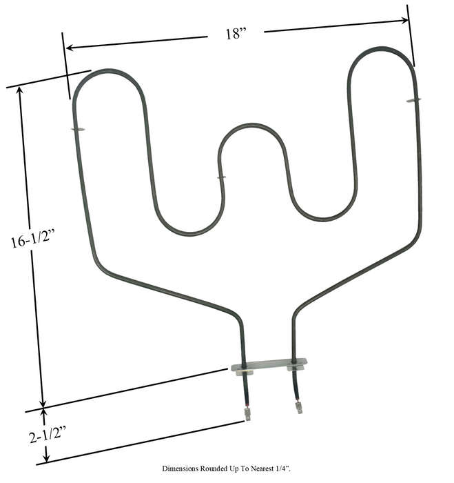 Model TC-44T10011: GE WB44T10011 Range/Oven Bake Replacement Element, 3,410W @ 240V