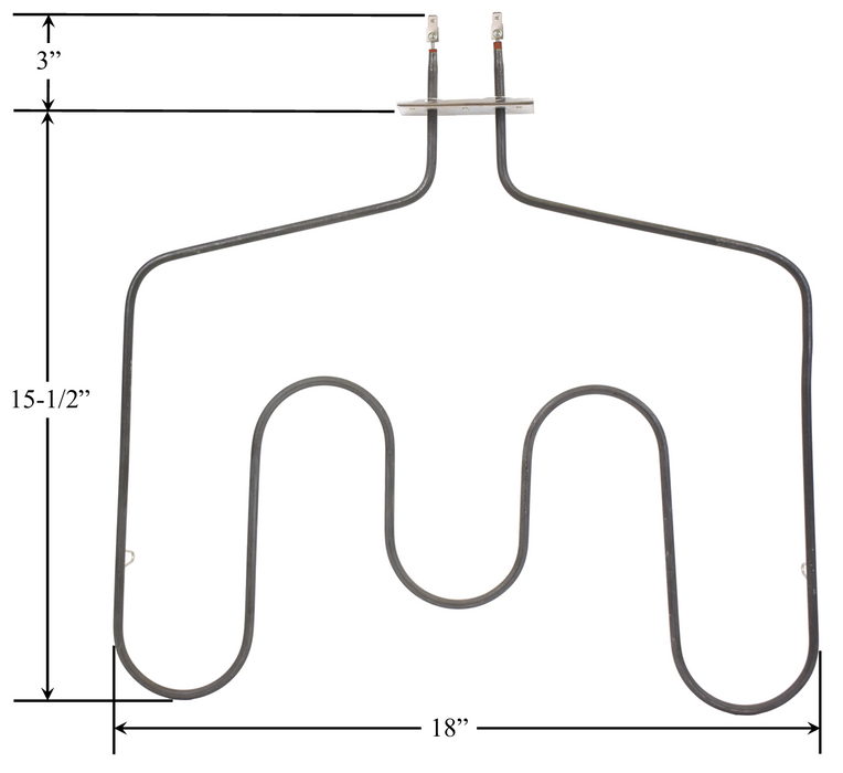Model TC-44T10005: GE WB44T10005 Equivalent Range/Oven Bake Replacement Element, 3,400 W @ 240 V
