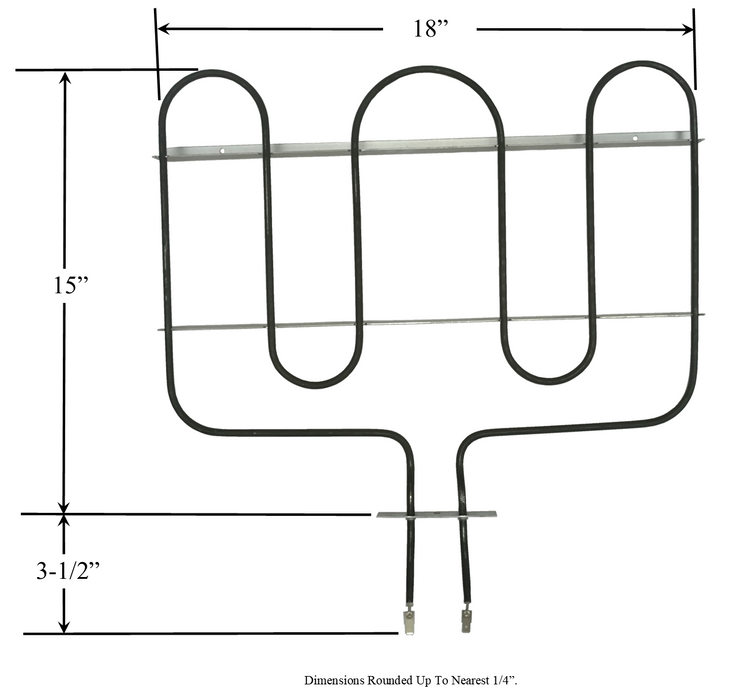 Model TC-74011117: Whirlpool-Maytag 74011117 Range/Oven Bake Replacement Element, 3,600W @ 240V
