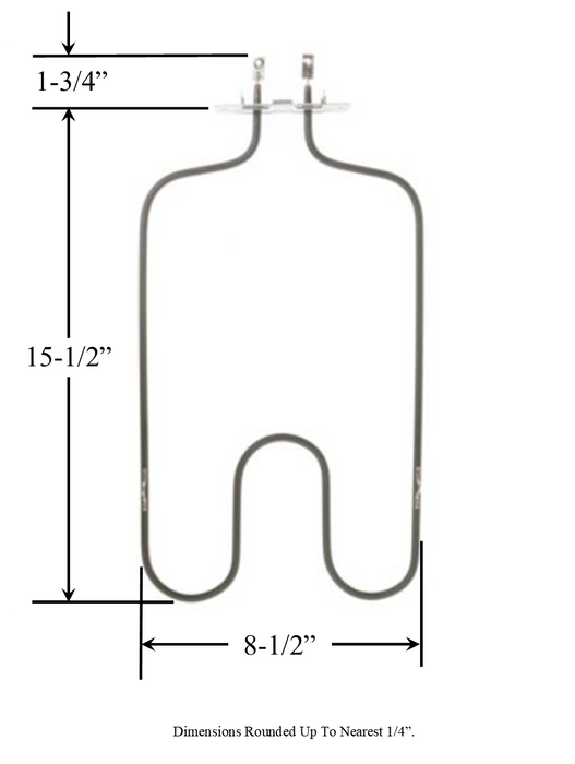 Model TC-44X196: GE WB44X196 Range/Oven Bake Replacement Element, 2,100 W @ 250 V