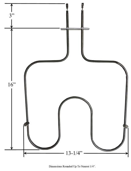 Model TC-44K5013: GE WB44K5013 Range/Oven Bake Replacement Element, 2,000W @ 240V