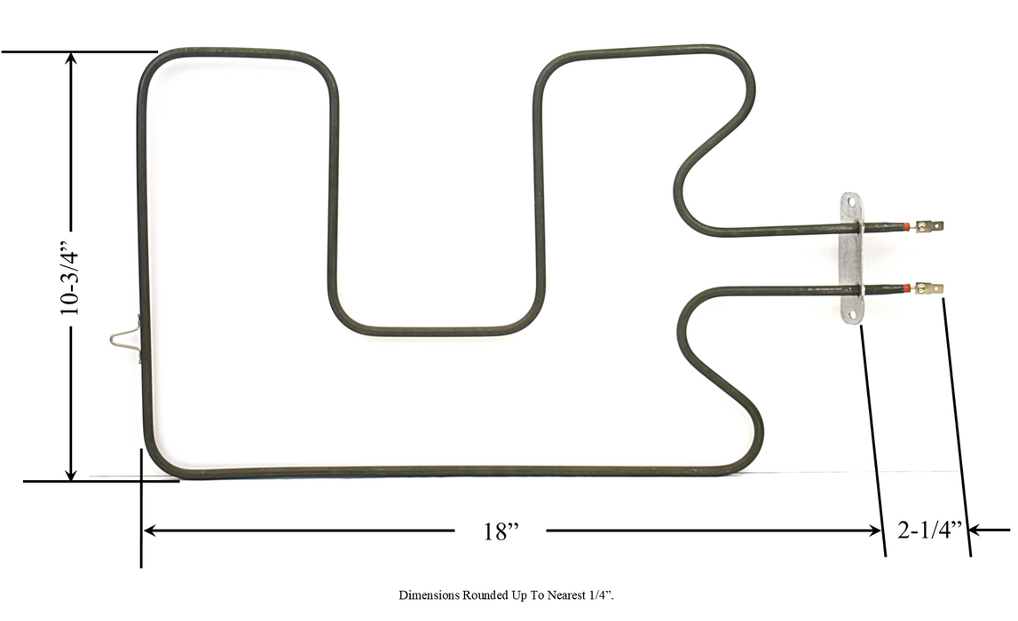 Model TC-44X5015: GE WB44X5015 Range/Oven Broil Upper Replacement Element, 3,100W @ 240V