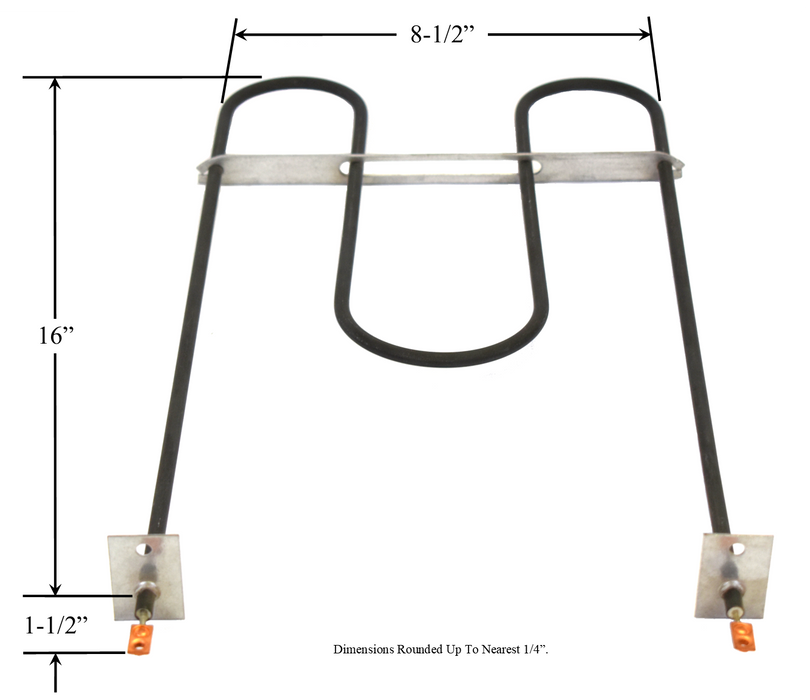 Model TC-4839: Caloric 75247 Equivalent Range/Oven Broil Replacement Element, 2,500W  @ 250V