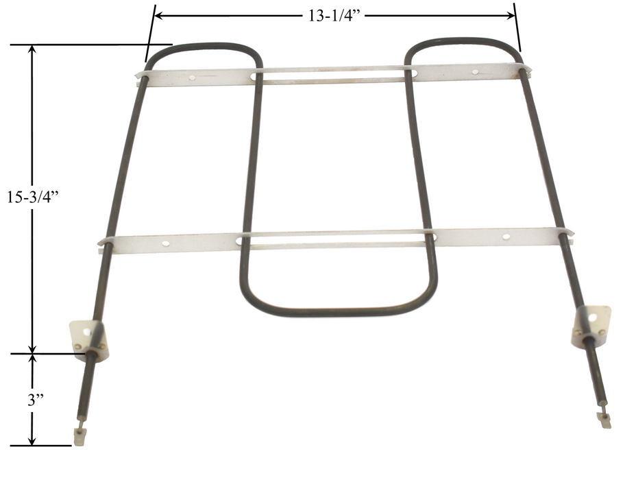 Model TC-4849: GE / Whirlpool / Roper / Kenmore: 293996 Equivalent Range/Oven Broil Replacement Element, 3,400W  @ 208V
