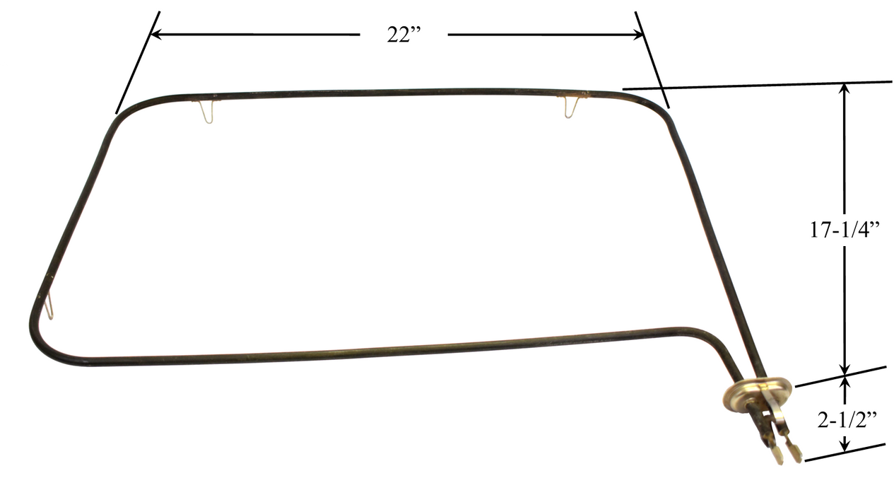 Model TC-4887: Kenmore: 7141 / Whirlpool CH4887 Equivalent Range/Oven Bake Replacement Element, 2,400W  @ 208V