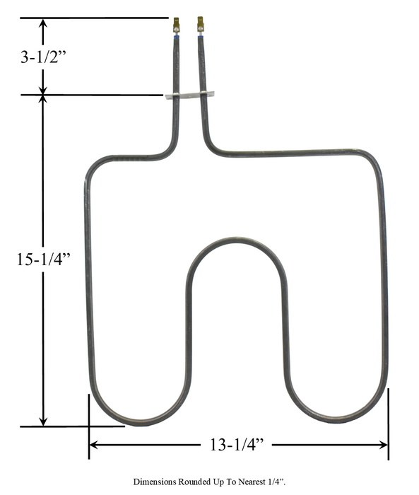 Model TC-5816: Frigidaire 5303009293 Equivalent Range/Oven Broil Replacement Element, 3,000 W @ 250 V