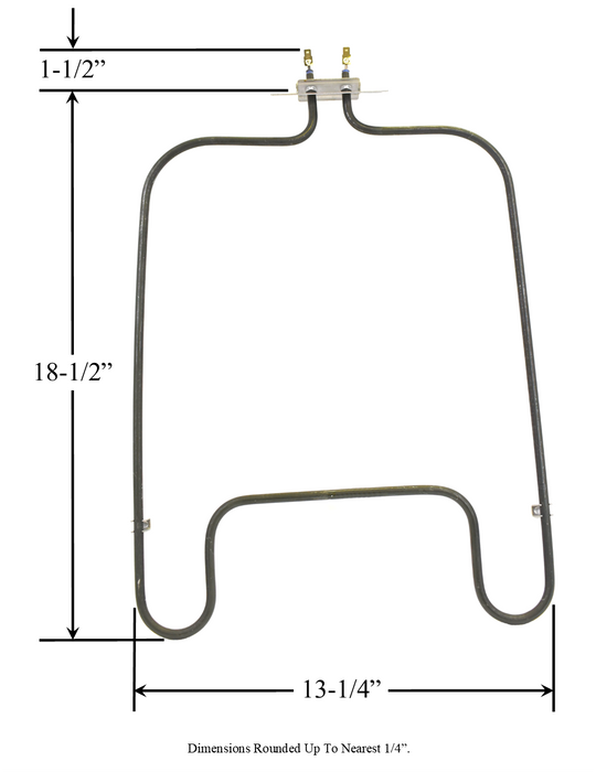 Model TC-5820: Frigidaire 5309950887 Equivalent Range/Oven Bake Replacement Element, 3,000 / 2,250 W @ 240 / 208 V