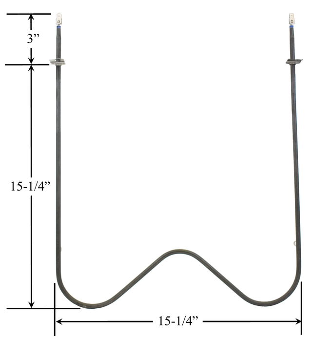 Model TC-5851: Whirlpool WB44X238, 4336509 Equivalent Range/Oven Bake Replacement Element, 1,500W / 2,000W @ 208V / 240V