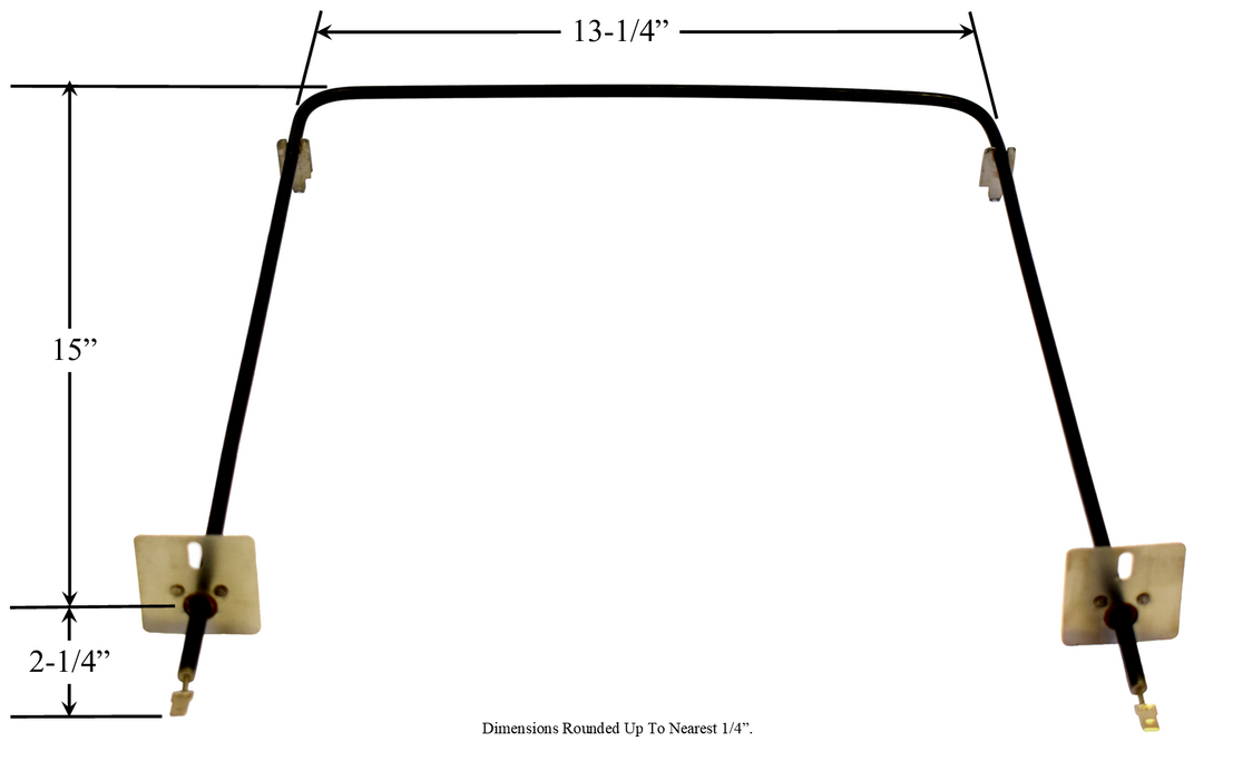 Model TC-5873: Whirlpool CH5873 Equivalent Range/Oven Bake Replacement Element, 2,300W @ 250V
