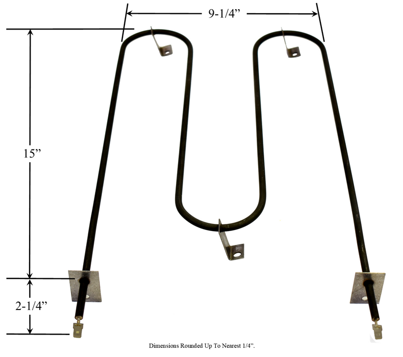 Model TC-5874: Whirlpool CH5874 Equivalent Range/Oven Broil Replacement Element, 2,800W @ 250V
