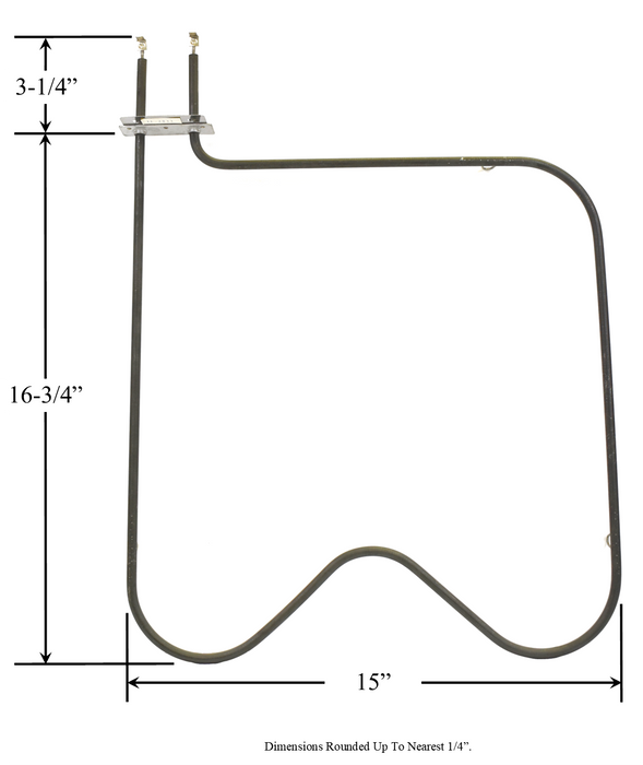 Model TC-2833: Kenmore 7622 Equivalent Range/Oven Bake Replacement Element, 2,000W @ 250V
