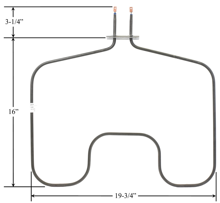 Model TC-1035: Vintage Corning 981034 Equivalent / Chromalox CH1035 Range/Oven Bake Replacement Element, 3,000W @ 250V