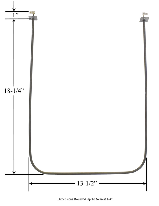 Model TC-7110: Bosch 00484778 / Thermador 14-29-003 Equivalent Range/Oven Bake Replacement Element, 450 W @ 120W