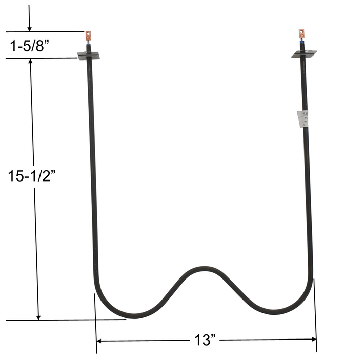Model TC-580: WhirlpoolChromalox ROU-N Range/Oven Bake Replacement Element, 2,200 W @ 250 V