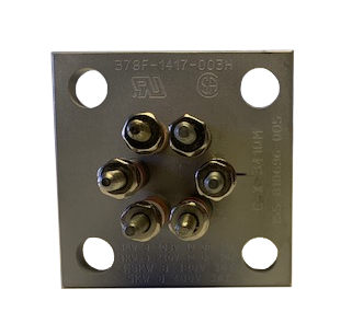 Model HUB-4-38683N-13: 13" Immersion Boiler Replacement Element With 2-1/2" SQ. Flange