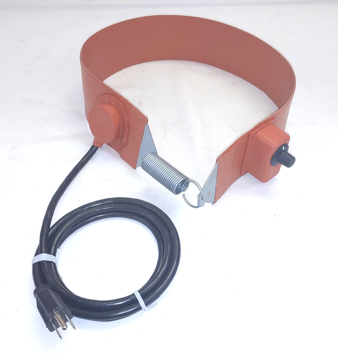 Model SRD5-312-A: 300W @ 120VAC, 5-Gallon Drum Silicone Rubber Drum & Pail Heater With 50°-160°F Thermostat Control