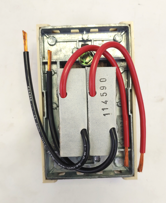 D22WG Double-Pole Line-Voltage Wall-Mounted Room Thermostat, OFF-50°-90°F