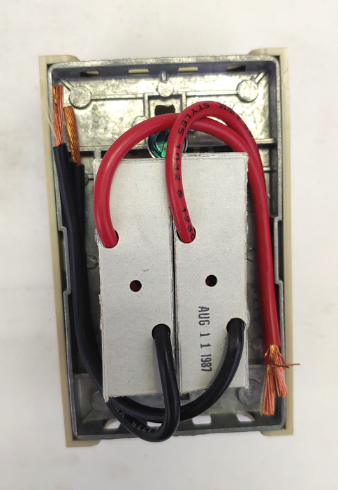 A44ANT Remote Wall-Mounted Double-Pole Room Thermostat, 50°-90°F