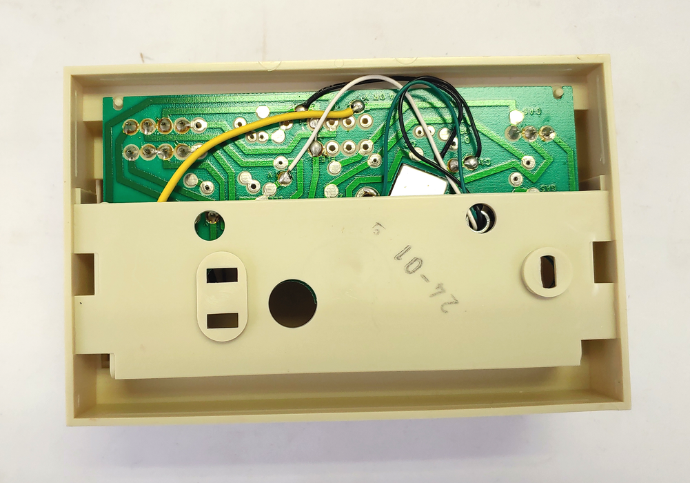 SECO TA2410-V1 Heat-Cool Mercury Low-Voltage Wall-Mounted Thermostat, 50°-90°F