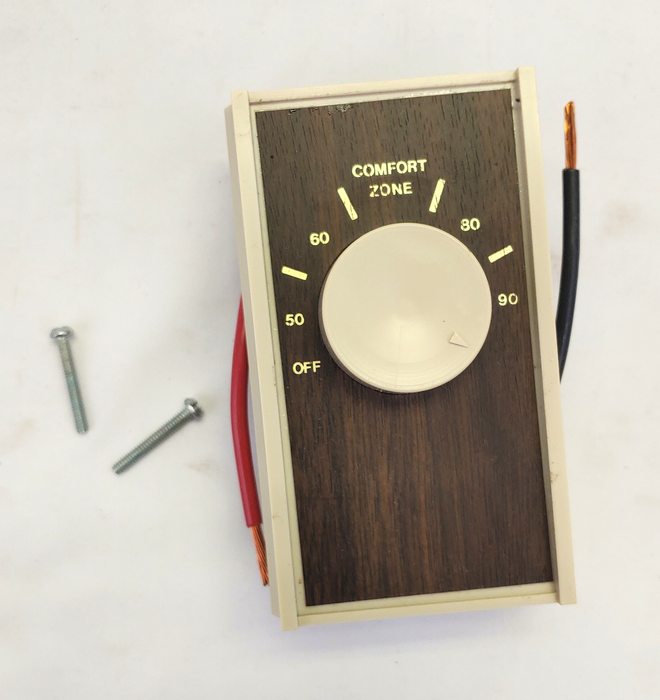 D22WG Double-Pole Line-Voltage Wall-Mounted Room Thermostat, OFF-50°-90°F