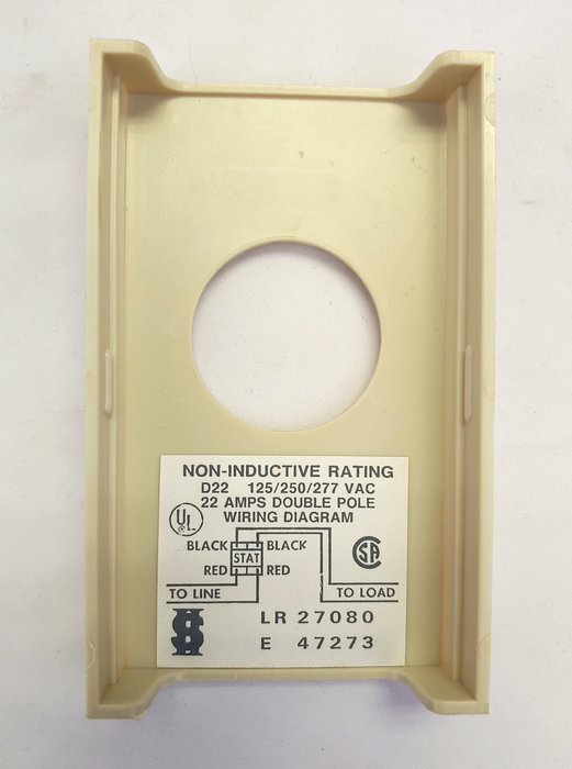 Beige Replacement Cover For Honeywell D22 Wall-Mounted Thermostat, OFF-50°-90°F