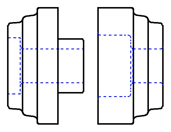 PI-B1 Ceramic Insulator (.281" I.D.) 6 Pack
